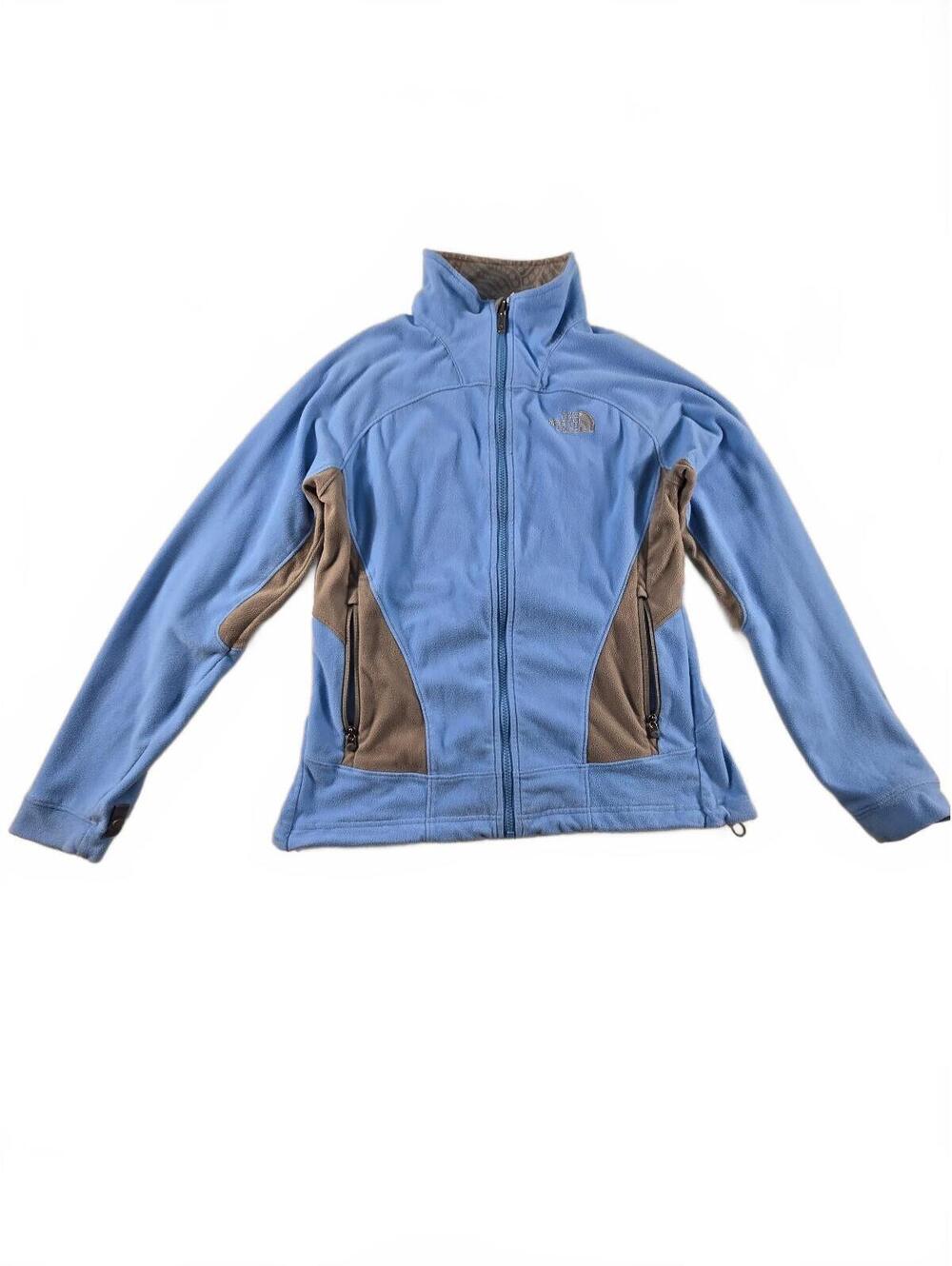 The North Face Women's L Colorblock Full-Zip Fleece Jacket Gorpcore Outdoor